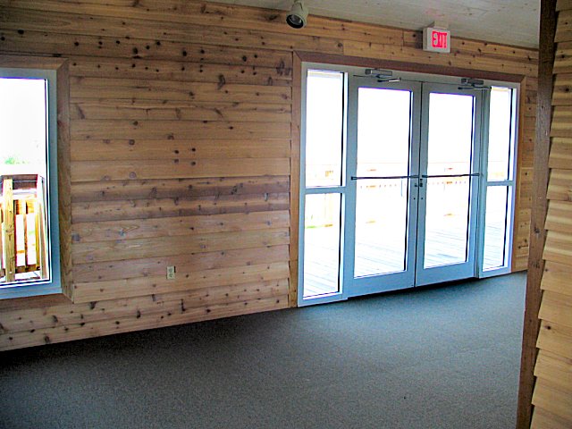Honeymoon Island State Park Nature Center - Knotty Pine Interior and New Carpet Installed
